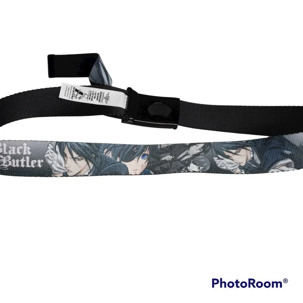Buckle Down Black Butler Belt